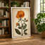 Single Stem in Bloom Botanical - Wrapped Canvas-1104650470-1104650479
