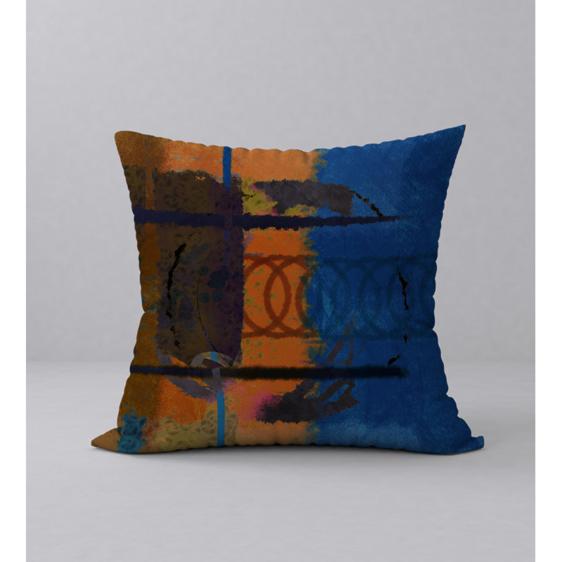  Housse et insert de coussin carré étincelant Lingering, 18" x 18"