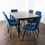 Rivanna Extendable Metal Base Dining Table-301800620