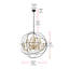 Lustre en forme de globe avec détails en cristal Imina-469494459-423034447-469494438