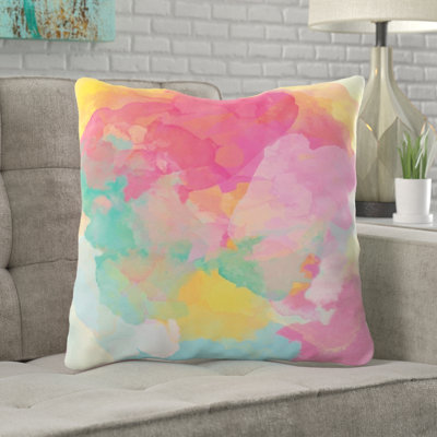 Cliffo Floral Outdoor Throw Pillow