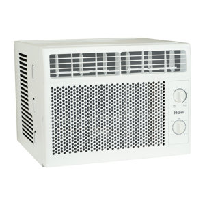 Haier 5,000 BTU Mechanical Window Air Conditioner for Small Rooms up to 150 sq ft.