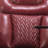 Savas Faux Leather Power Reclining Home Theater Seat with Cup Holder-1451626893