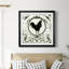Berkshire Rooster - cadre photo, impression-815782049-815782051