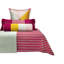 Fuchsia Fringed Pillow