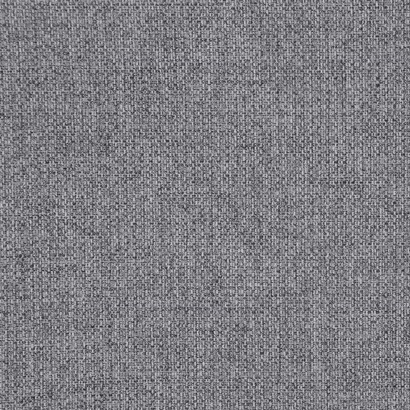 Repose-pieds carré gris Jennifer, Gris