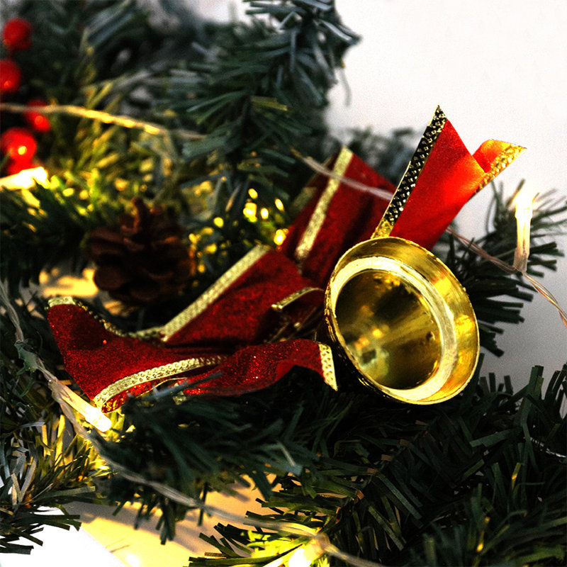 180cm Lighted Faux Garland with Lights