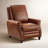 Andrena Genuine Leather Recliner with Nailhead Trim-1743651071