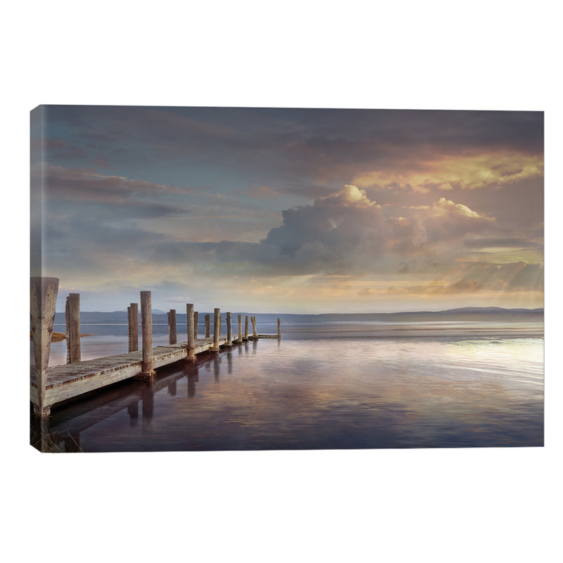 Evening Reflection - Wrapped Canvas Print, 101.6 cm H x 66.04 cm W x 3.175 cm D