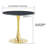 Small Round Dining Table kitchen Table Bistro Table Cocktail Table Tulip Table Pub Table Pedestal Table-1246326810-1246326811