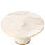 Gineverra Round Cocktail Table - Ivory Gold