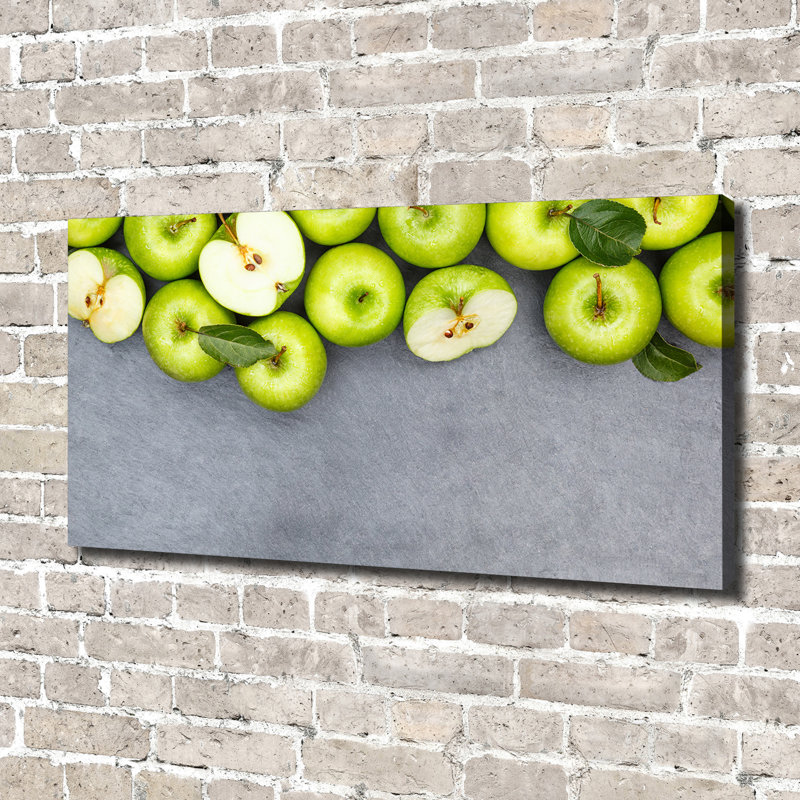 Green Apples - Wrapped Canvas Print
