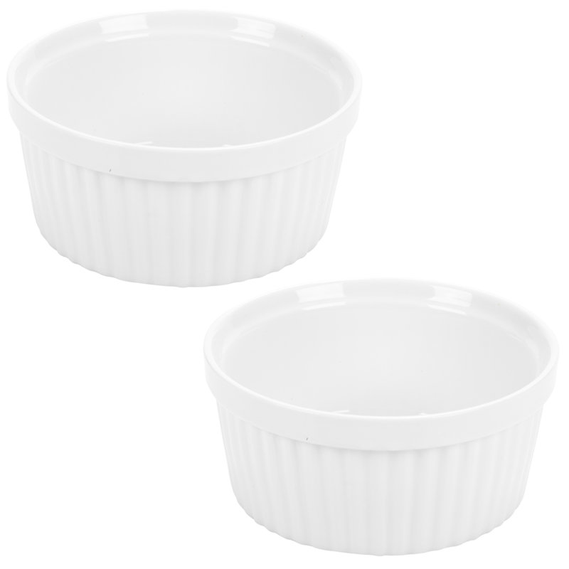Symple Stuff Vellamo Round Ceramic Crème Brulee Dish Bakeware