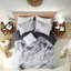 Ensemble de literie Dreamy Watercolor, polyester hypoallergénique doux, idéal pour les maisons modernes