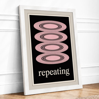 Repeating Ripples Geometric - Print
