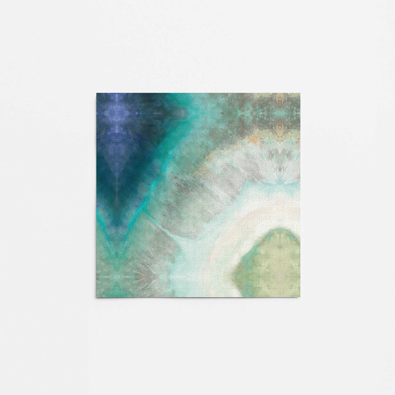 Impression sur toile Ocean's Hidden Palette, Toile tendue, H 12 po x l 12 po x P 1,25 po, 1