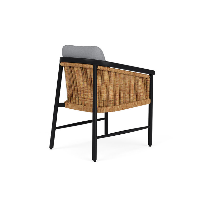 Galloway Outdoor Dining Armchair, Sandberg Pewter