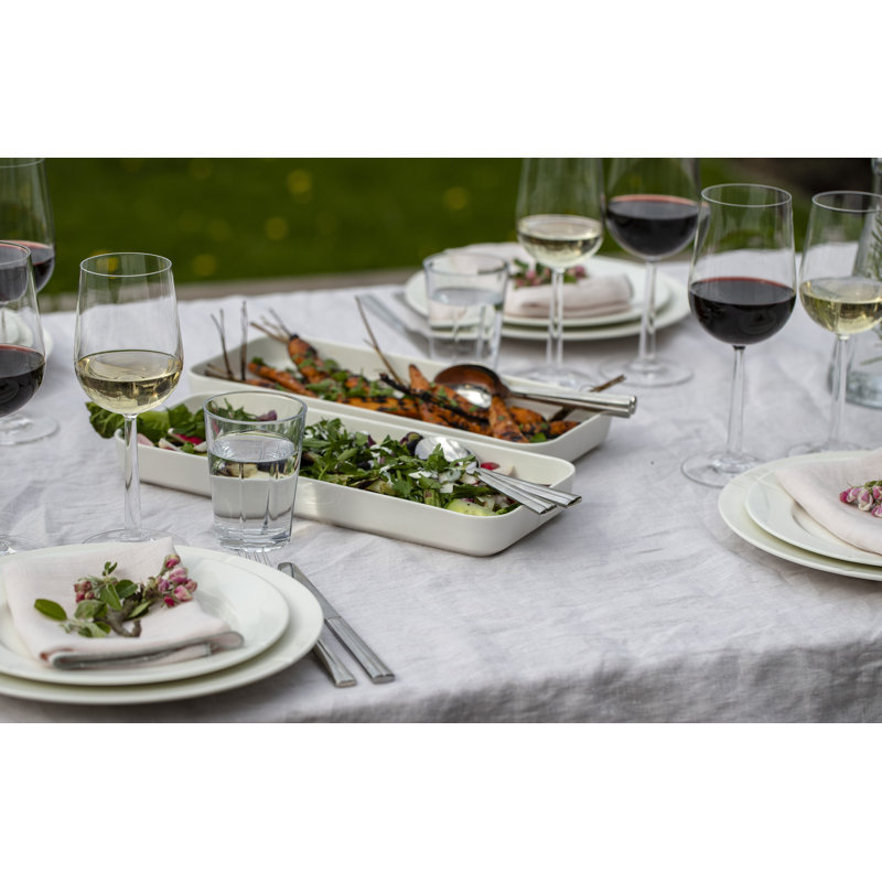 Plat allant au four Grand Cru, blanc, l 13,8 po x P 5,9 po