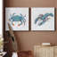 Bubble Blue Crab - ensemble de 2 peintures-616435987-616435984