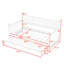 Dalen Twin Size Daybed with 3 Drawers-1693256147