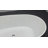 59" Streamline Soaking Freestanding Tub and Tray With Internal Drain-101687457