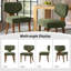 Chaises de salle à manger rembourrées de style Mid-Century-1898981441