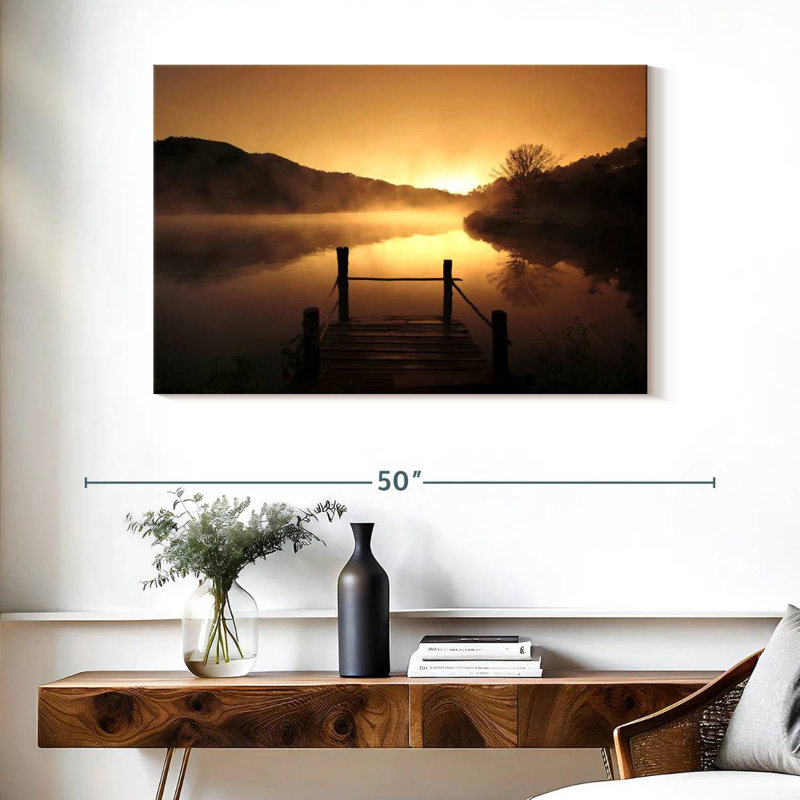 Alvord Misty Dock, H 26 po x l 39 po