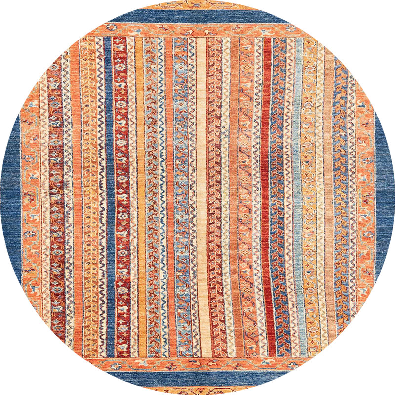 Tapis abstrait moderne 2875, Rond 6 pi