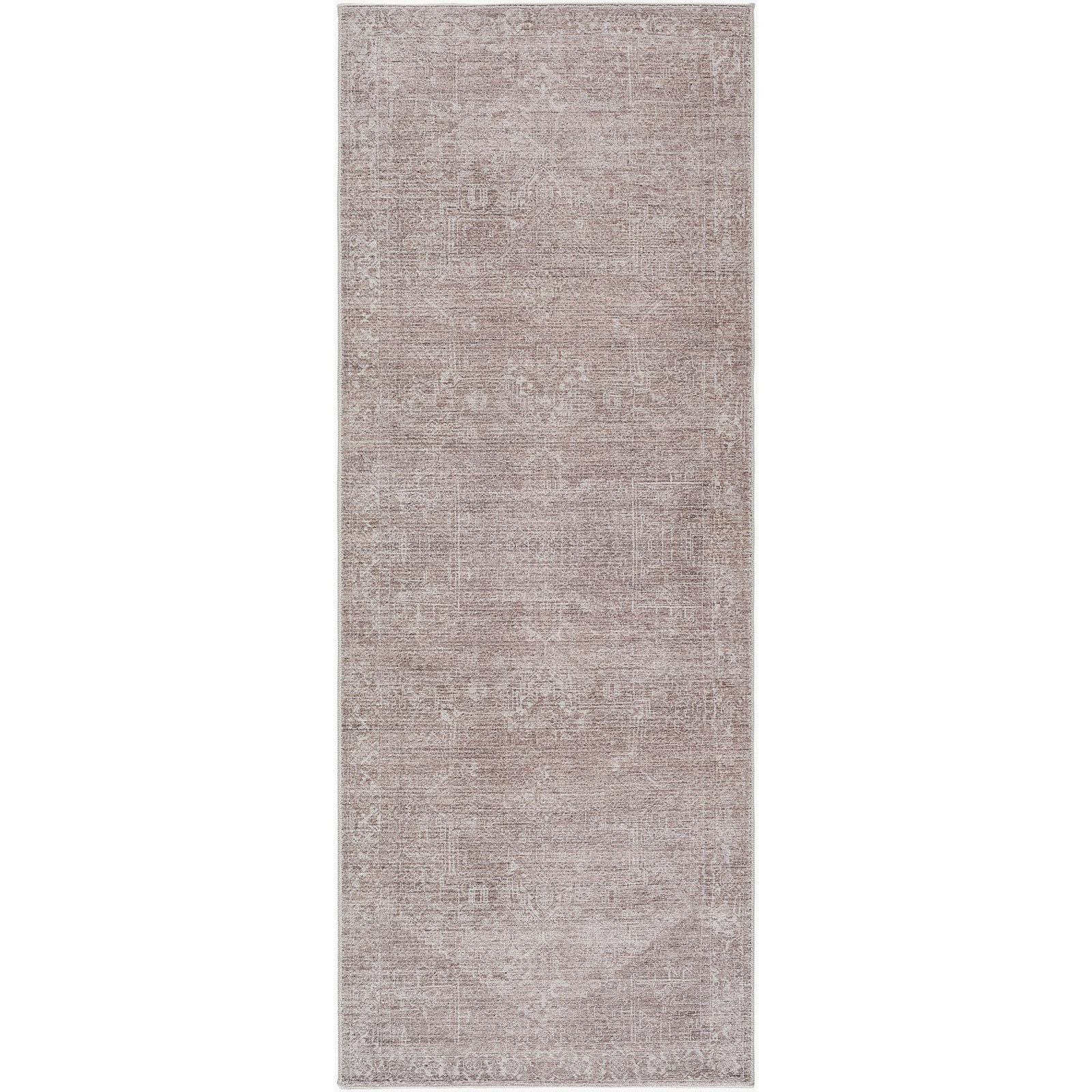 Galey Alix x Livabliss Collins Avenue Abstract Rug, Olive, Runner 2'7" x 7'3"