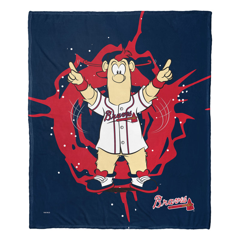 MLB Mascots Throw, MLB Mascots Braves
