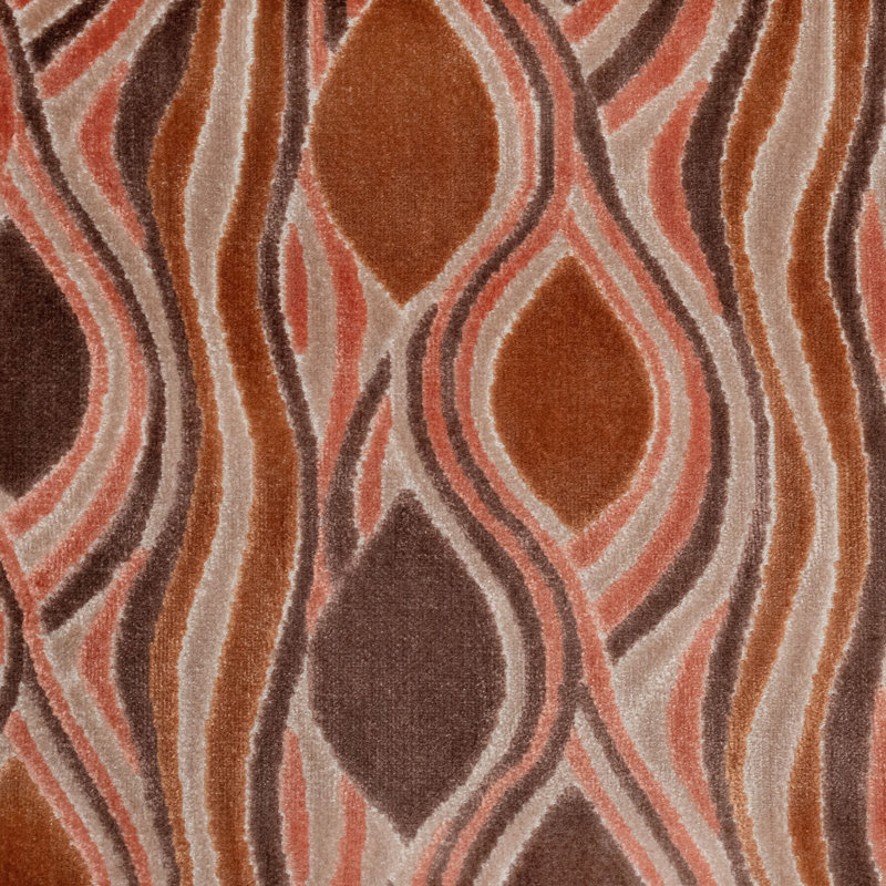 Knotty Pine Fabric, Tudor Rose