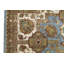 Tapis bleu et ivoire de haute qualité noué à la main