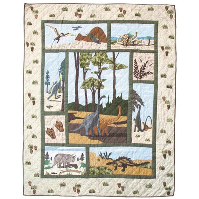 Dinosaur Reversible Quilt