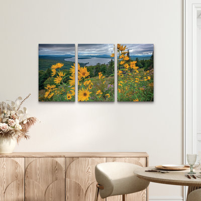 Ensemble de 3 panneaux muraux sur toile - Rick Berk 
