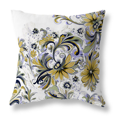 Coussin décoratif réversible Wild Flora Fusion