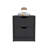 Nightstand Gandu, Two Drawers, Black Wengue Finish-107143220