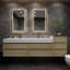 Meuble-lavabo mural double 104 po Albizu-69316021