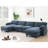 140" Modular Sectional Sofa