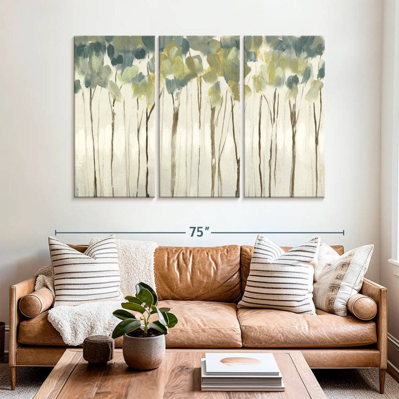 Avery Viridian Treeline I, H 42 po x l 65 po