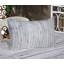 Drap-housse et coussin décoratif gris et blanc Ambesonne-106787378