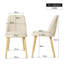 48cm H Linen Upholstered Upholstered Back Side Chair-416320116