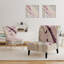 Fauteuil de chambre rembourré Shaby