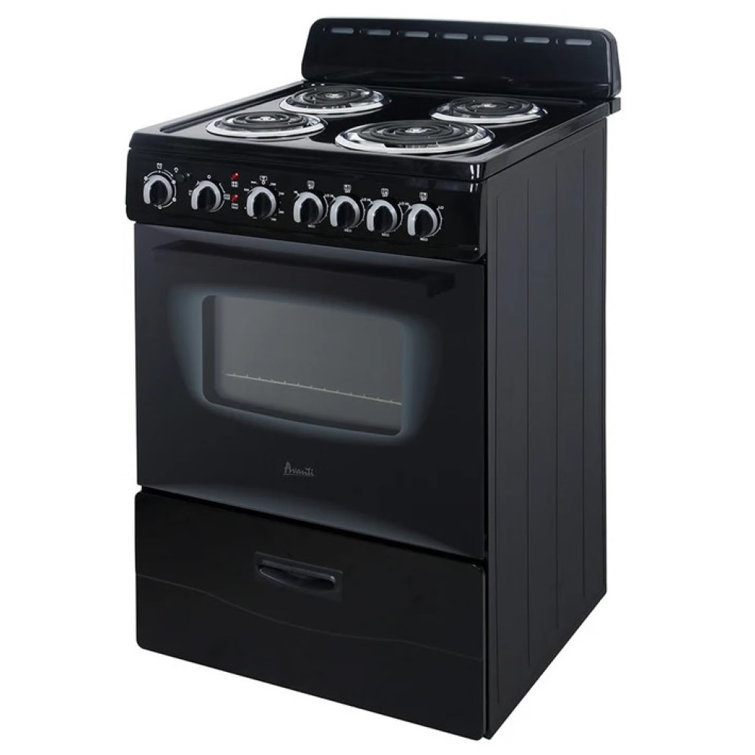 Prestige 23.5 4 element 2.3 cu. ft. Freestanding Electric Glass Top Range  with Convection Oven