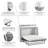 Arlex Murphy Cabinet Bed with Mattress-95755075-95755074