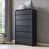 Modern 7 Drawers Dresser for Bedroom, 55" Tall Dressers & Chest of Drawers w/Curved Profile Design