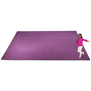 Giuliano Tufted Purple Area Rug
