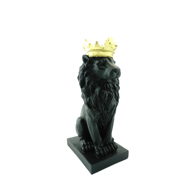 Animals Figurines & Sculptures, Gold/Black