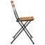 Lingenfelter Foldable Outdoor Patio Dining Side Chair