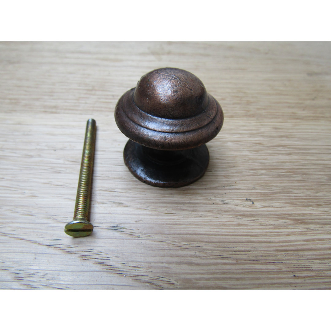 Clem 30mm Diameter Mushroom Knob