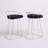 Sienna Upholstered Counter Stool with Metal Frame-117744144